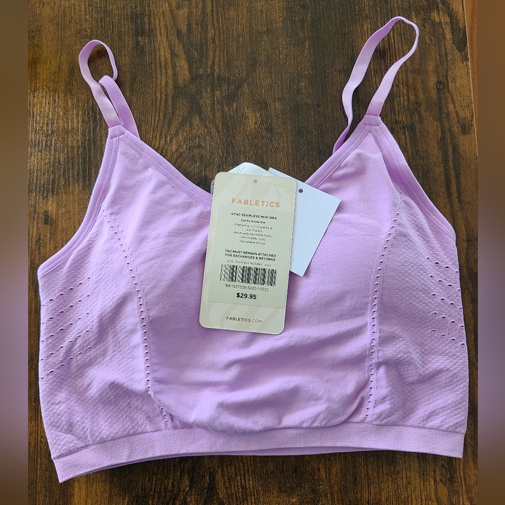 Fabletics Light Purple Bralette